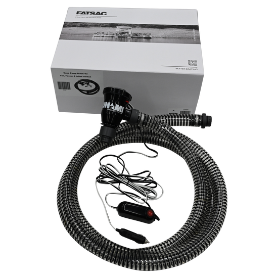 NEW! Supa Pump 3.0 (S7090) kit with hoses, FatSac compatible, perfect for water sports.