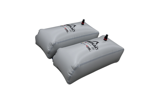 Two MALIBU REAR 2025 M230 ballast bags with valves.