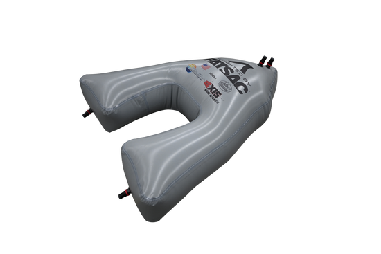 Gray AXIS WAKE PNP BOW SAC (W029-1) inflatable buoy, horseshoe-shaped for Axis Boats.