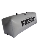 Gray FatSac High Flow 750 lbs ballast with two black valves, ideal for wakesurfing.