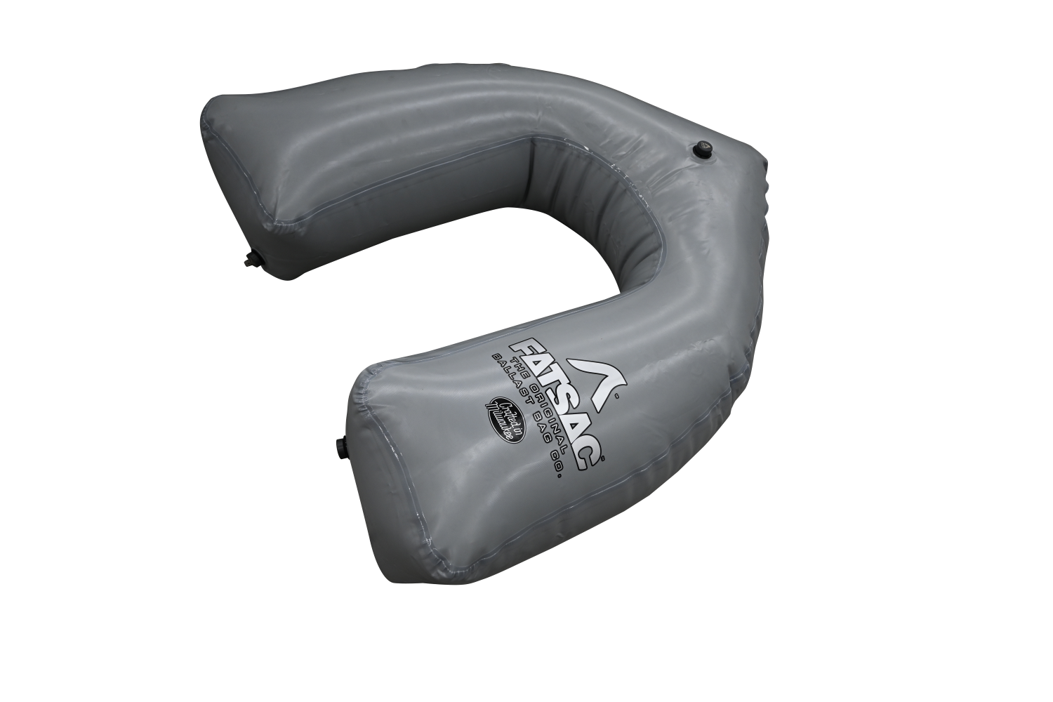 Gray Mastercraft X-2 Bow Sac (W717) inflatable horseshoe ballast bag by FatSac.