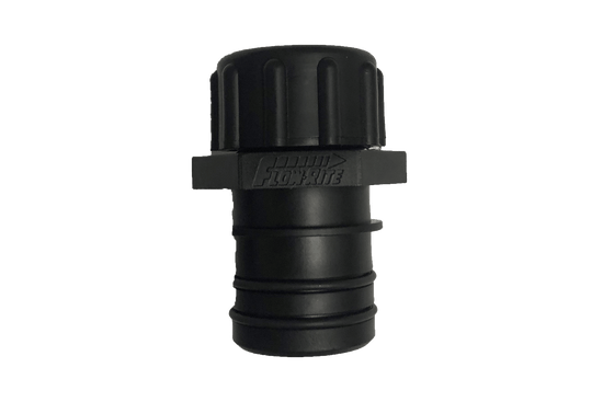Flow-Rite 1-1/8 Plug (W746-PLUG) in black.