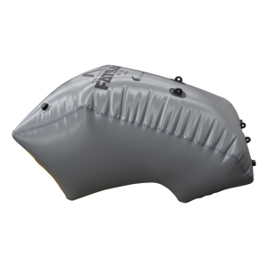 Gray inflatable buoy with valves, perfect for YAMAHA JET BOATS 24 MODEL (C1039).