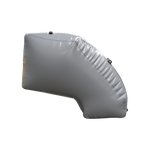 Gray shield-shaped inflatable airbag for Yamaha Jet Boats 24 Model (C1039).