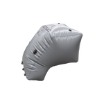 Gray triangular inflatable buoy with air valves for YAMAHA JET BOATS 21 MODEL (C1046).