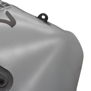 Close-up of gray ballast bag with black valve for Yamaha Jet Boats 19 Model.