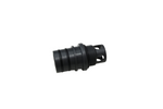 Side view of the black Suction Stop Sac Valve Threads.