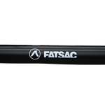 Black cylindrical bumper with Fatsac logo.