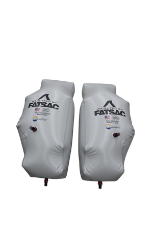 Two MALIBU REAR 2025 MXZ24 PNP KIT ballast bags with quick connect valves.