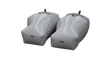 2025 MXZ24 PNP KIT with two gray REAR inflatable boat bladders and quick connect.