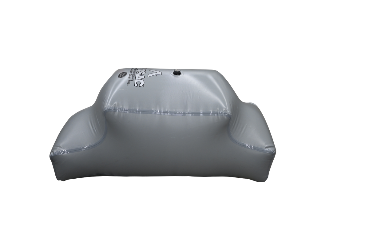 Gray MALIBU PNP Rear Sacs, 550 lbs each, with logo, valve and rear bags.