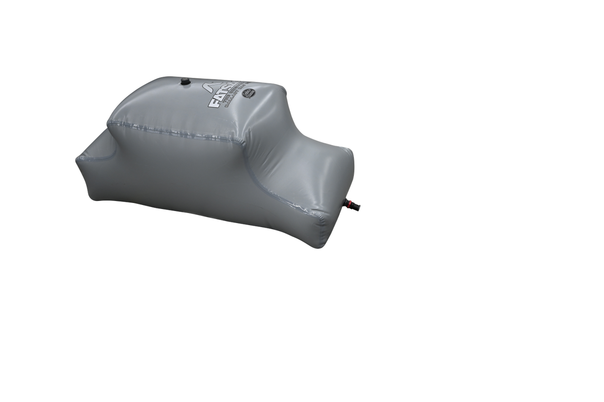 Gray outdoor air bag, 2 sacs, air release plug. MALIBU PNP REAR SACS (750 lbs each).