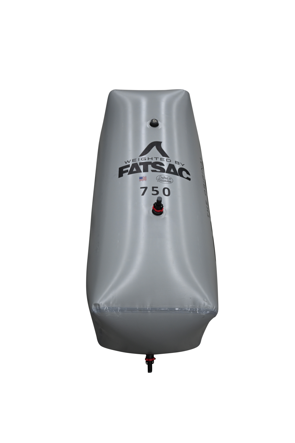 Gray AXIS WAKE PNP REAR SAC with pre-cemented fittings, 750 POUNDS at the bottom.