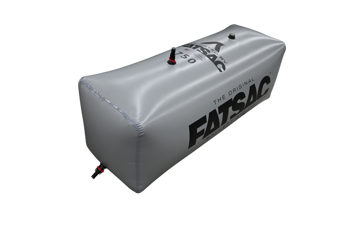 Silver rectangular AXIS WAKE PNP REAR SAC with 3/4 fittings and visible valves.