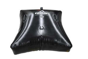 Floor FatSac 500 lbs. with handles, perfect for wakesurfing adventures.