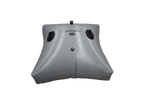 Gray Floor FatSac 500 lbs. (W700-500) with handles and top valve for wakesurfing.