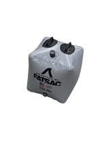 Gray Fat Brick 155 lbs. bag with top valves, ideal ballast use.