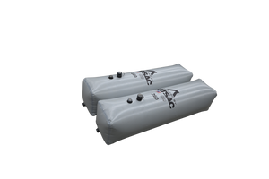 Two grey Side Sacs (520 lbs total).