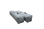 Gray Side Sacs (520 lbs.) with black valves.