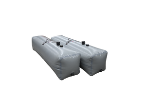 Gray Side Sacs (520 lbs.) with black valves.