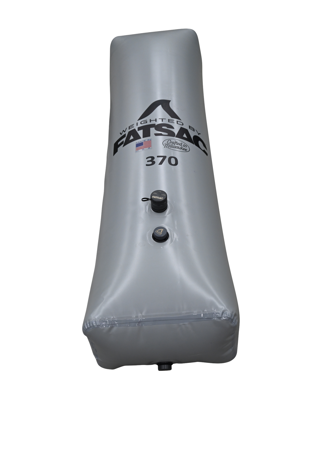 Gray Tube Sac 370 lbs (W704) FACTORY 2ND with valves and 370 printed on it.