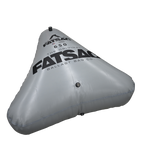 Grey 650 lbs. Open Bow Triangle W706 with black FATSAC logo, ideal for wakesurfing.