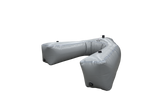 Gray Integrated Bow Sac 425 lbs. with air valves, ideal for wakesurfing.