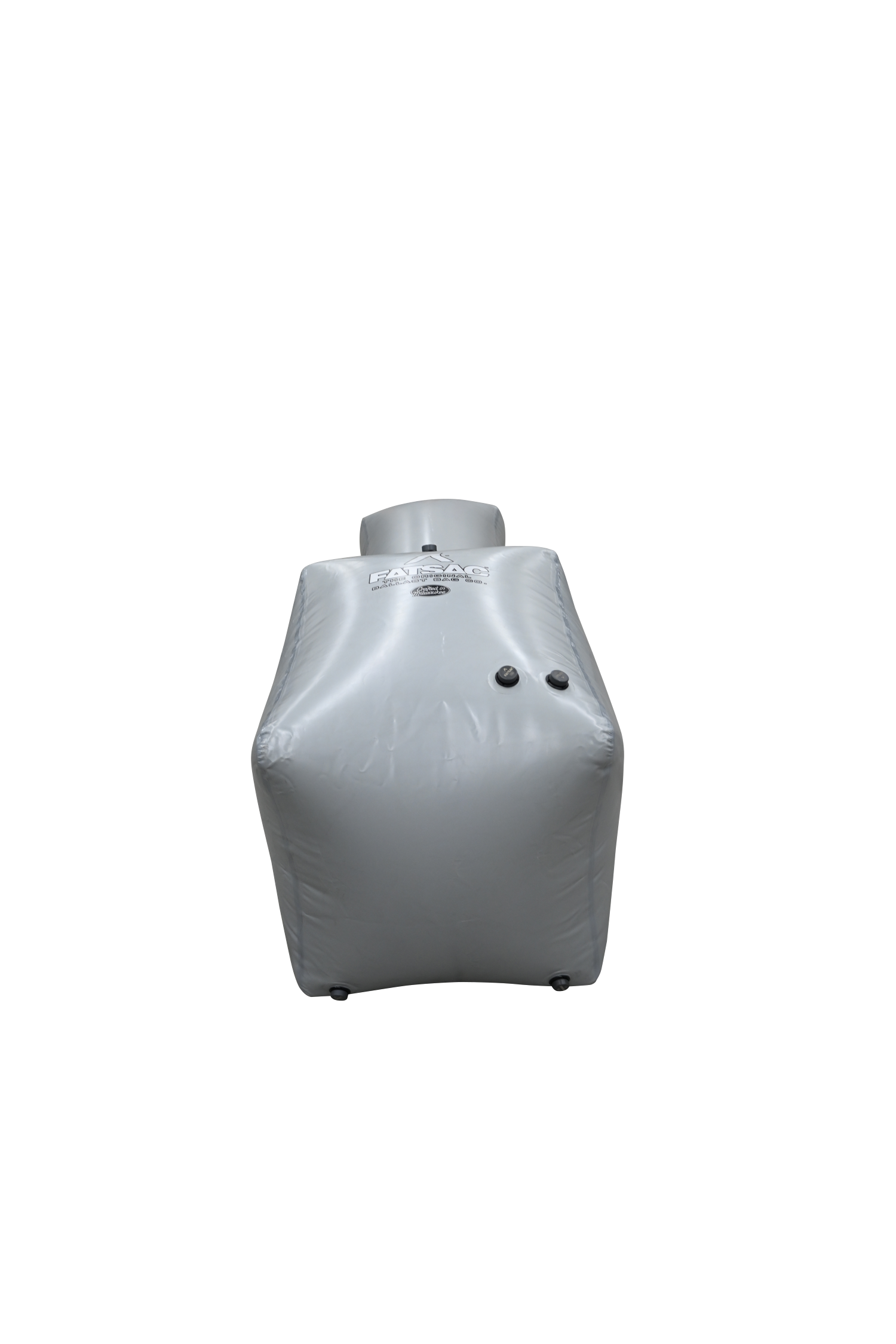 ENZO Fat Sac 1350 LBS: Inflatable gray chamber, top window, valves on black body.