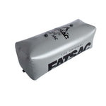 Gray rectangular V-drive Surf Sac with extra valve ballast and black caps on top.