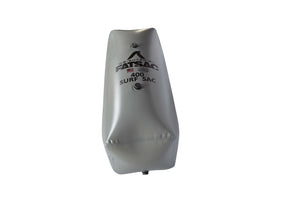 Gray inflatable V-drive Surf Sac 400 lbs. FACTORY 2ND with logo and extra valve for ballast.