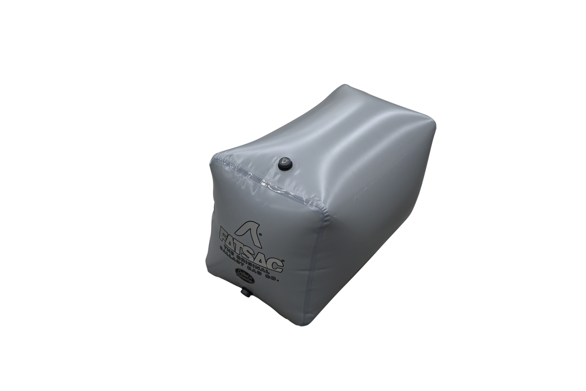 Gray Mastercraft X-2 Rear Sac with black valve and logo on the side.