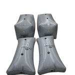 Four gray inflatables for equipment/storage, ideal for Mastercraft X-STAR Additional Ballast.