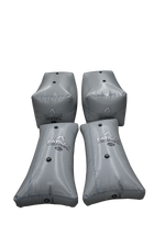Four gray inflatables for equipment/storage, ideal for Mastercraft X-STAR Additional Ballast.