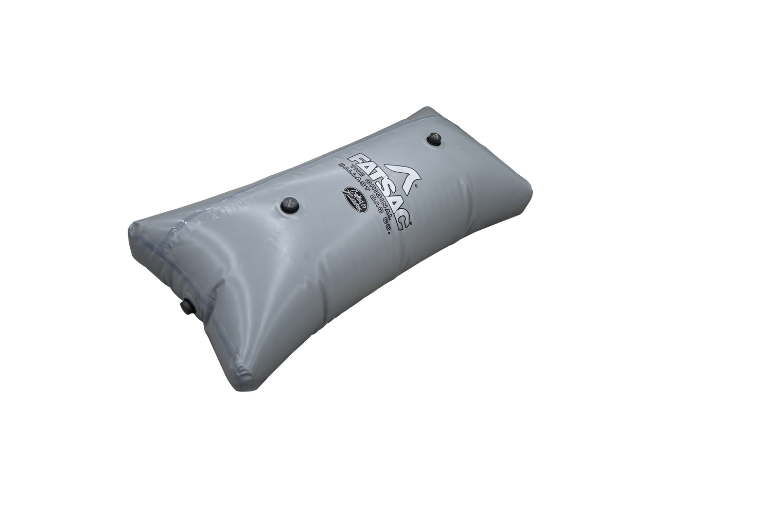 Gray inflatable bag with valves, perfect for MasterCraft X-STAR Additional Ballast (W715).