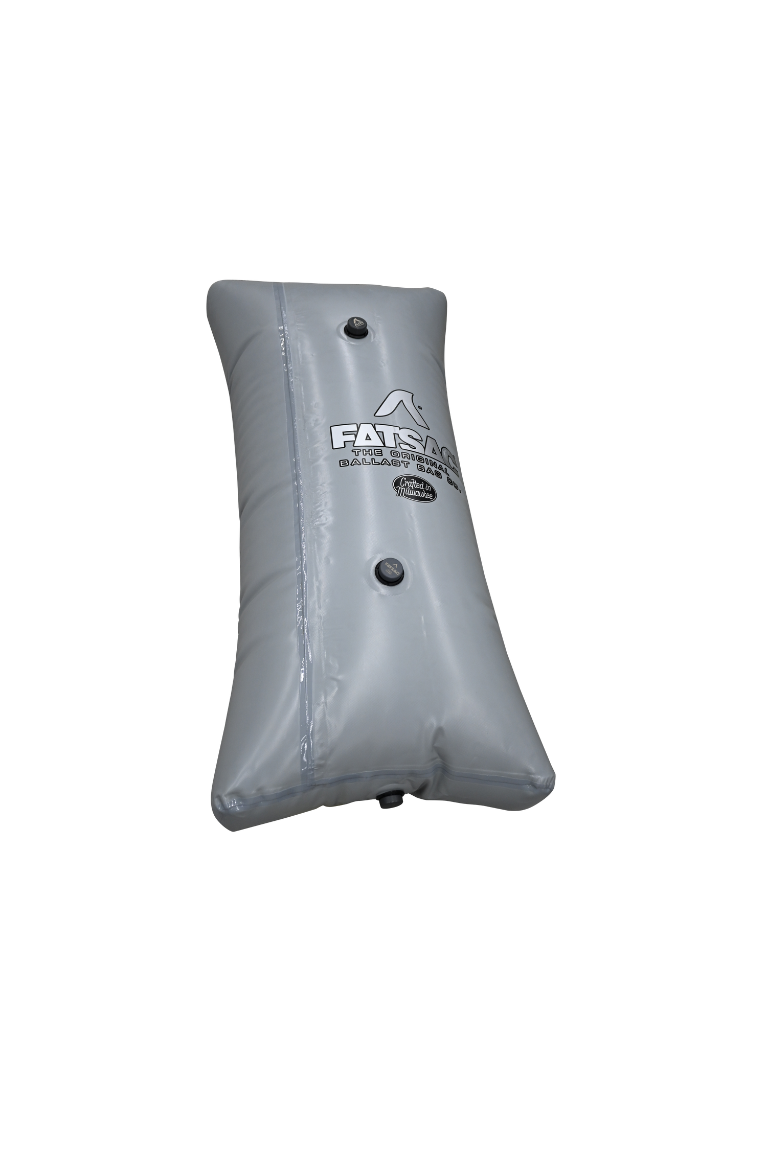 Gray inflatable bag with logo, perfect for Mastercraft X-STAR Ballast (W715).