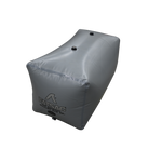 Gray, rectangular Mastercraft X-STAR sac with logo and side black valve.