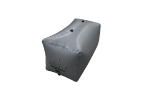 Gray, rectangular Mastercraft X-STAR sac with logo and side black valve.
