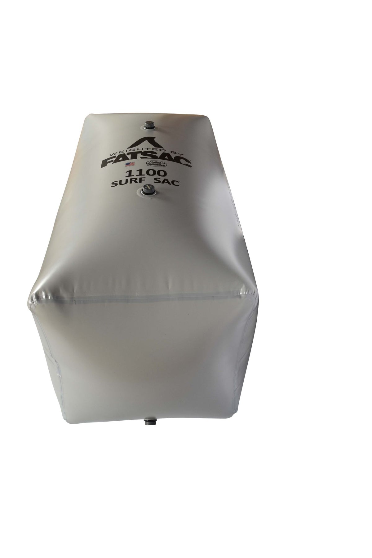 White rectangular Jumbo V-Drive Surf Sac 1100 lbs. with logo on top, FACTORY 2ND.