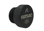 Wally Plug High Flow (W731-HF) with textured grip and embossed logo for quick FatSac fittings.