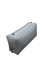 Inflatable Mastercraft X-STAR ballast bag with two black valves.