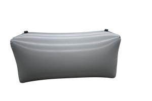 Gray inflatable bladder with two black valves for Mastercraft X-STAR W752.