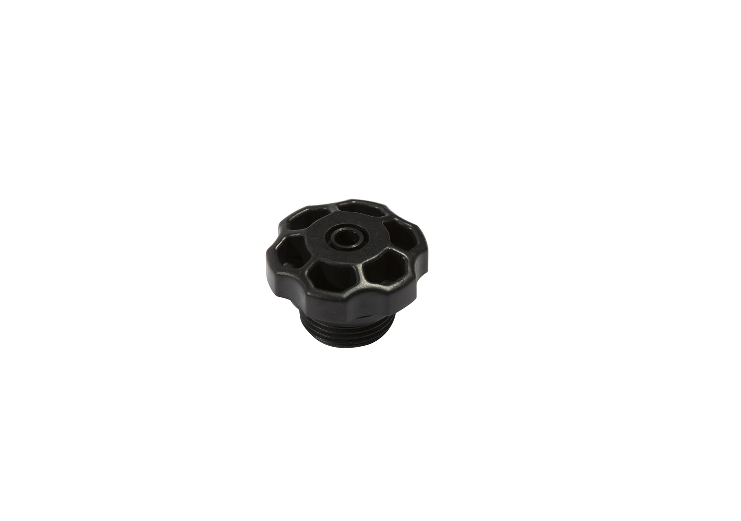 Black Halkey Roberts Fender Plug made to fit the 3/4" black flanges.