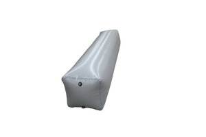 Center Gravity Games Sac (W842), silver, inflatable, 88x19x19, sleek look.