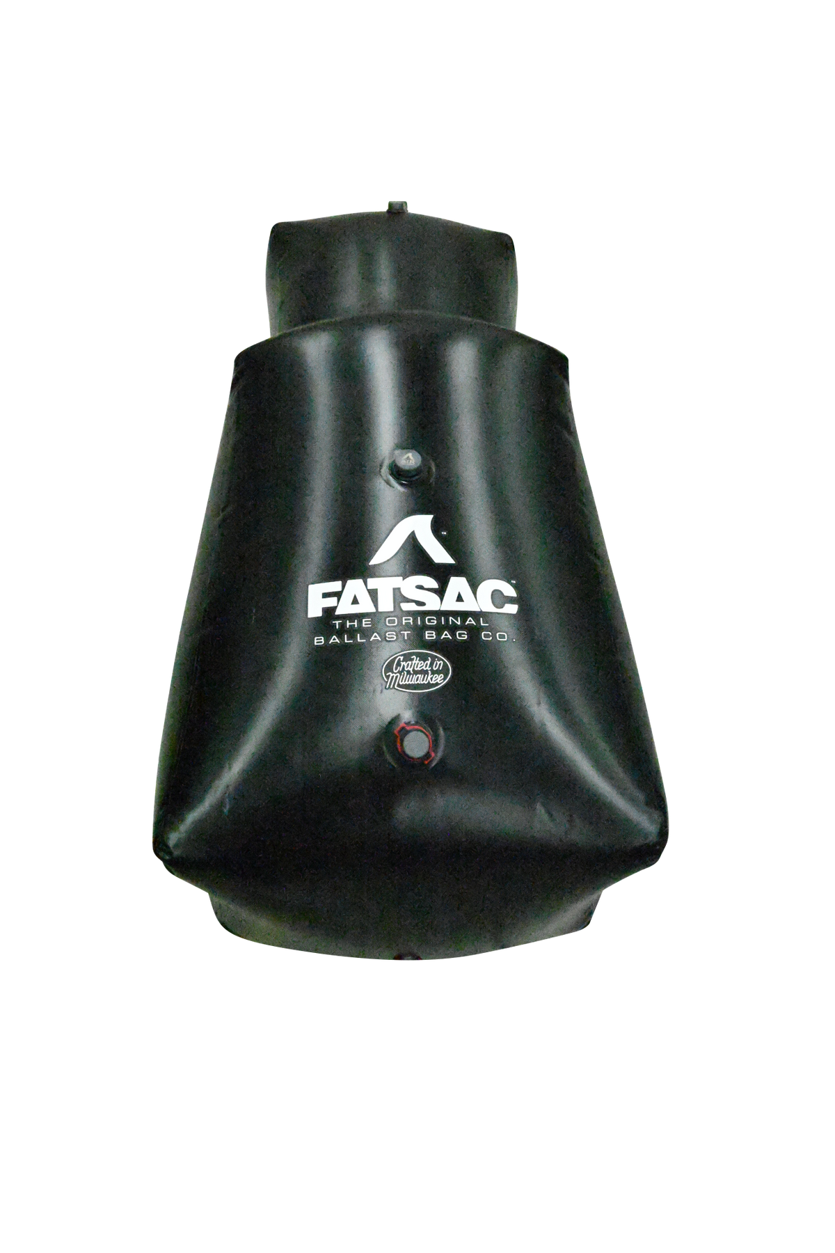 Supra SA Plug & Play Rear Sac (W892-1), black with logo, valve, and fittings, holds 750 lbs.