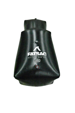 Supra SA Plug & Play Rear Sac (W892-1), black with logo, valve, and fittings, holds 750 lbs.