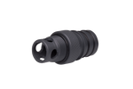 Black cylindrical metal object with holes, functions as Suction Stop Sac Valve (W743-SS).