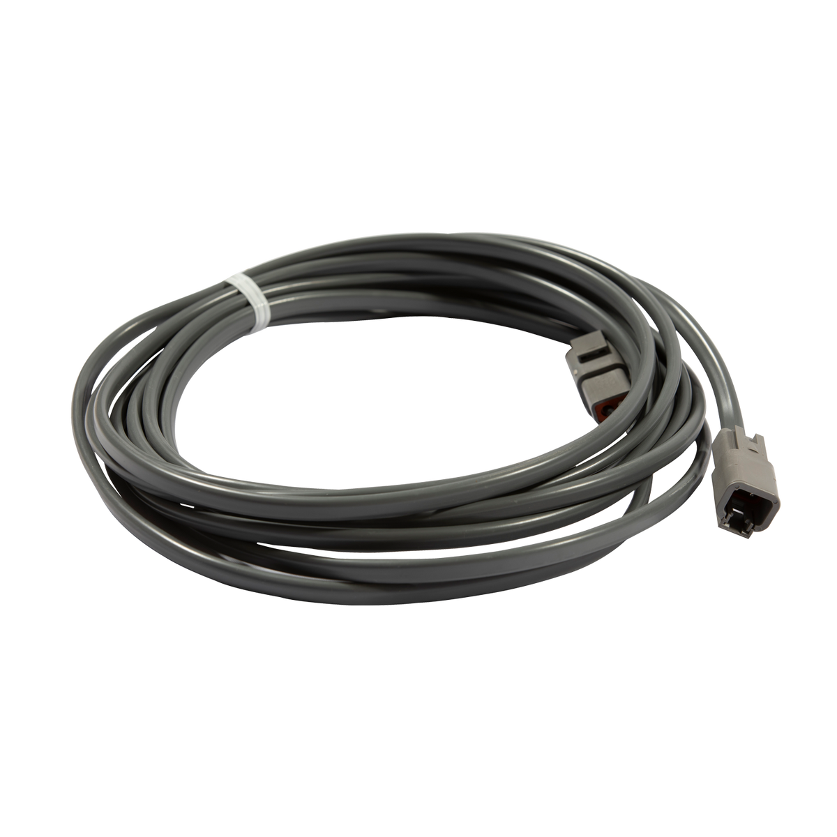 Complete (54660-KIT) wire harness kit, coiled black with gray connectors.