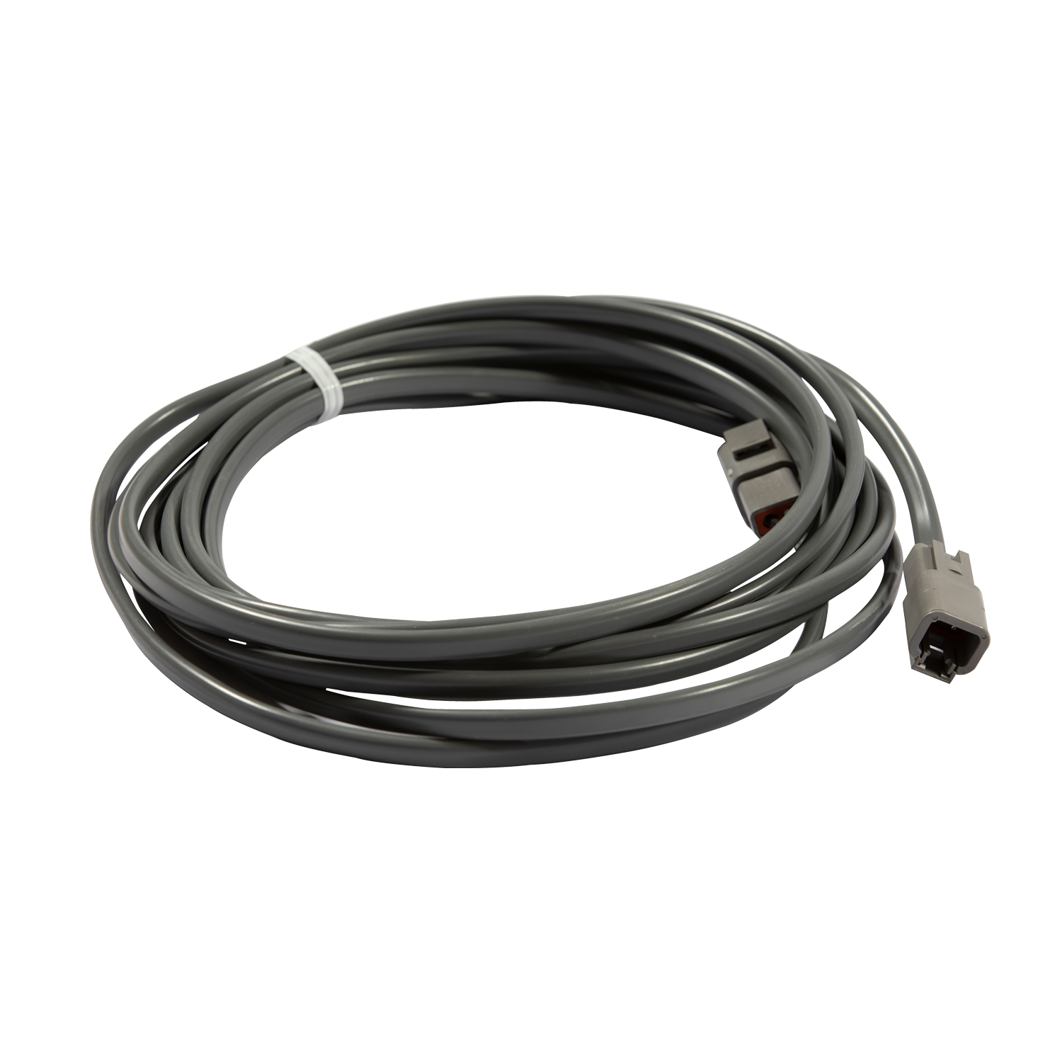 Complete (54660-KIT) wire harness kit, coiled black with gray connectors.