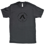 Fatsac Logo Tee (W970) in gray with Crafted in Milwaukee text.