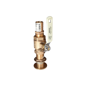 BFI Hull Kit (O8010-KIT), ideal bronze safety relief valve with white lever for ballast systems.